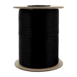 Offray 1/8" Wide Double Face Satin Ribbon, 500 Yards, Black