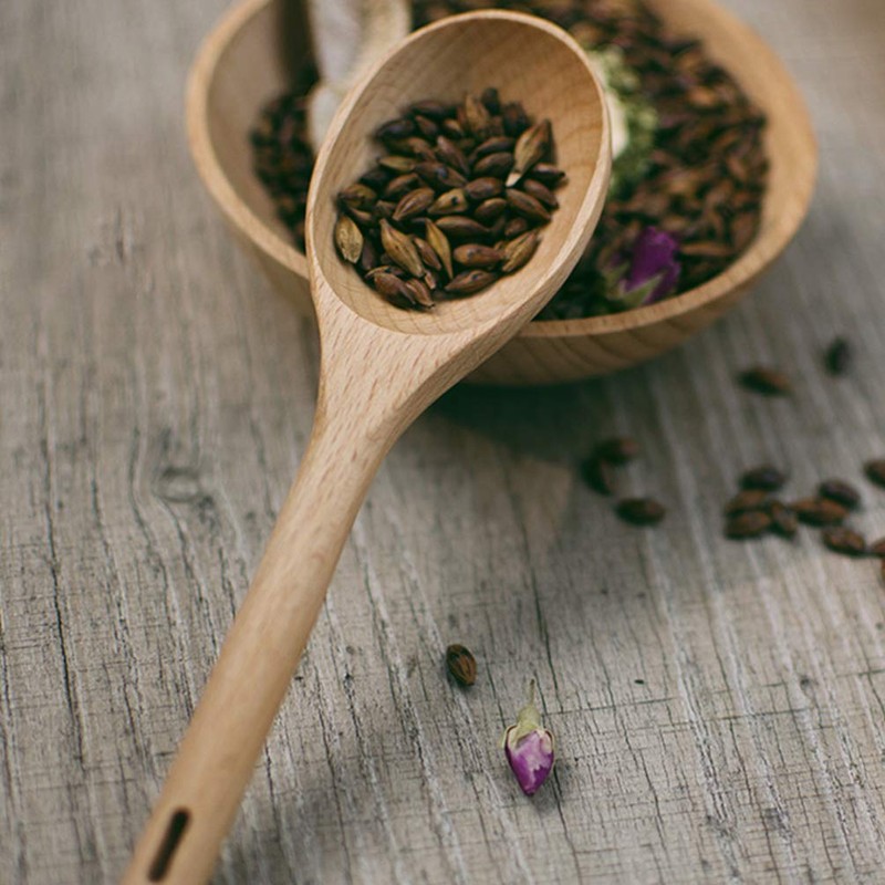 Cabilock Cooking Measuring Spoons Set 4pc Utensils Double-Scale for Coffee