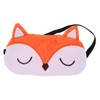 FOMIYES Cartoon Fox Style Eye Mask Cute Sleep Mask for