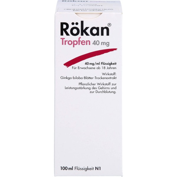 RÖKAN Drops 40 mg 100 ml