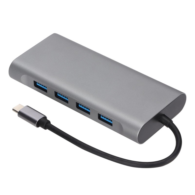 USB C Docking Station 11 in 1 Durable Sturdy 87W