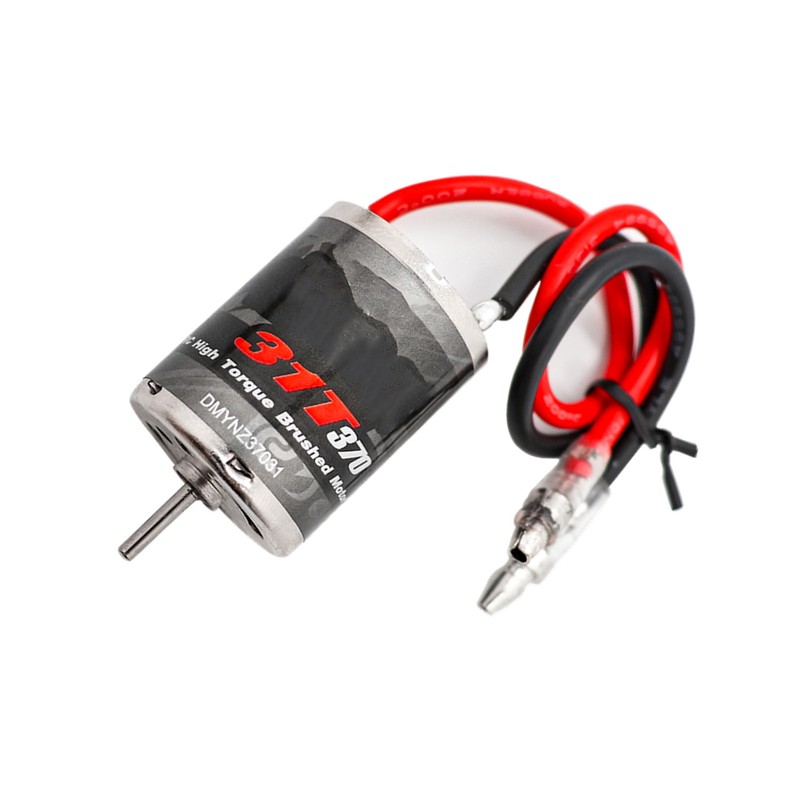 Brushed Motor 370 Stainless Steel Brushed Motor 31T Replacement for