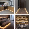 WOBANE LED Strip Lights, Motion Sensor Light Strip with Remote
