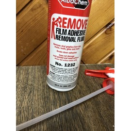 AlbaChem Alba-Remove Film Adhesive Removal Fluid No.1232 Brand New 20oz