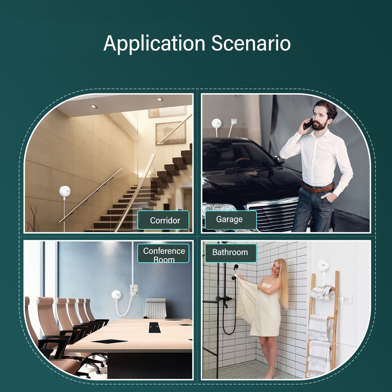 Human Presence Sensor for Zigbee APP Control Timer 24GHz Smart