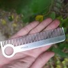 Credit Card Size Comb - Sturdy Beard Comb - Portable