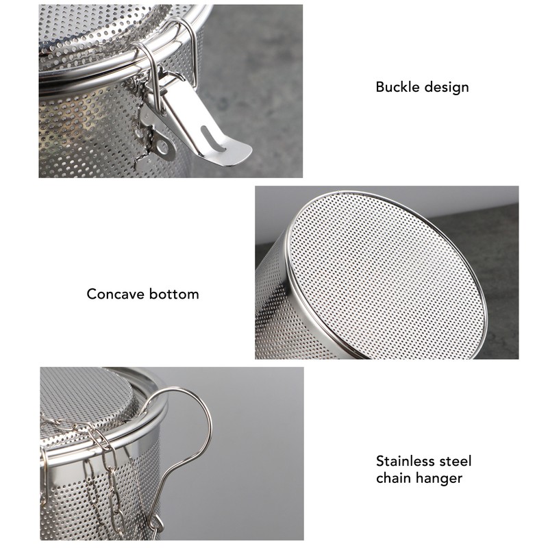 Spice Ball Spice Infuser Stainless Steel Mesh Basket Wire Easy