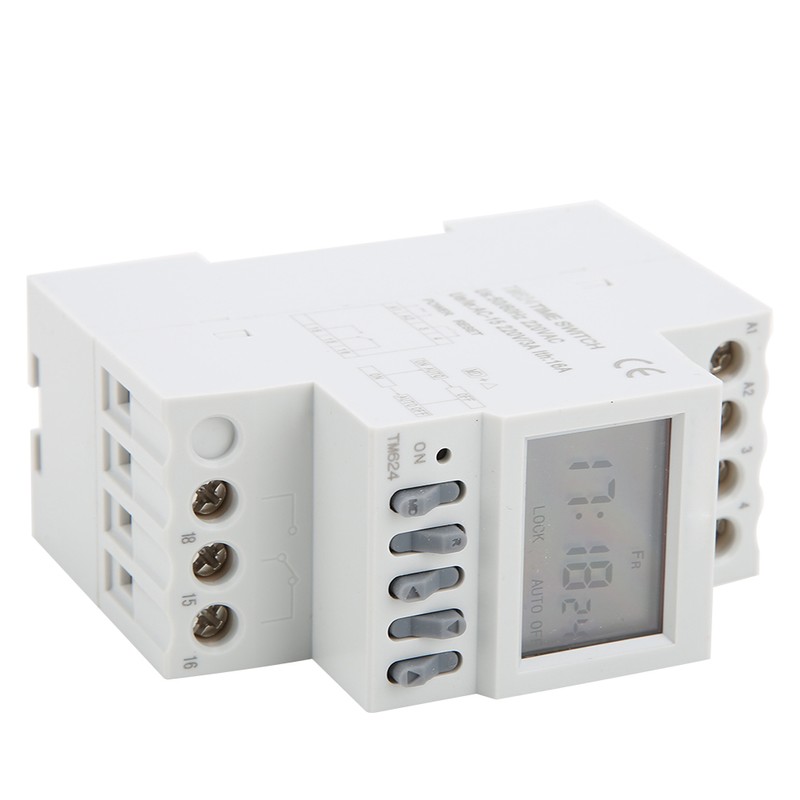 TM624 Digital Timer Power Switch Timer 40 Group Time Controlled