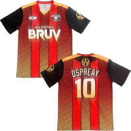 Will Ospreay - Billy Goat FC Jersey (Red & Gold) (US, Alpha, Medium, Regular, Regular, Red)