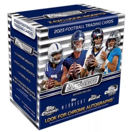 2023 Topps Composite Football Mega Box (60 Cards/Box) Look for Chrome Autographs!
