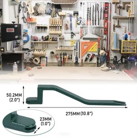 AIMALL Roof Shingle Remover Tool with Y-Shaped Head Design, 10.8-Inch Heavy-Duty Roof Shingle Nail Puller Pry Bar for Easy Shingle Removal - High Hardness & Durability