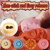3D Round Tire Mold for Chocolate, 2Pcs Silicone Truck Wheel