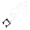 Freediving Nose Clip Swimming Nose Plugs with Anti Lost Strap