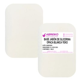 Abreiko Base Jabón De Glicerina Opaca Yeko Alta Dureza 1 Kilo