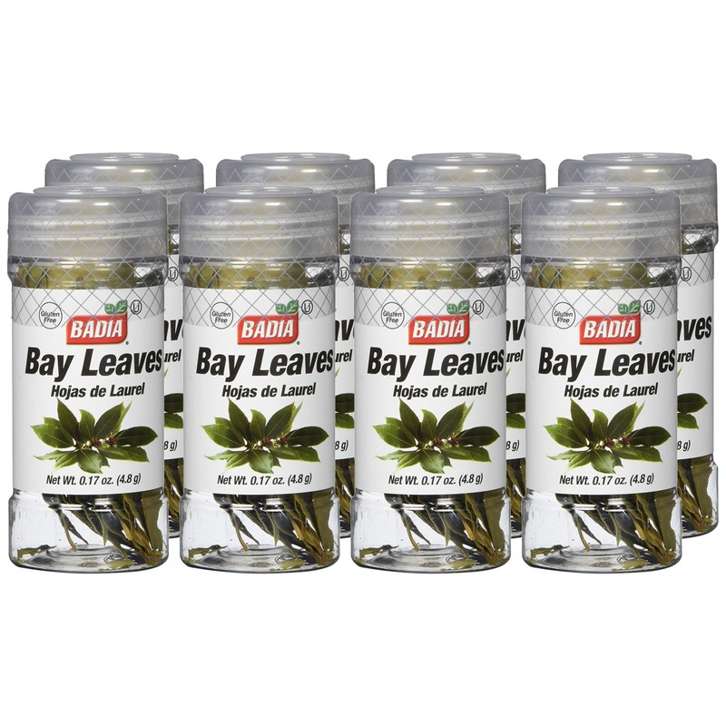 Badia Bay Leaves Whole, 0.17 Oz (Pack Of 8)