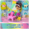 Gabby's Dollhouse Kitty Care Ear Purrfect Playroom – 17-Piece Playset