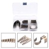 18pcs Universal Leather Craft Hole Hollow Cutter Embossing Punch Set