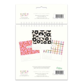 2025 Caroline Gardner Hearts & Mixed Prints Desk Calendar