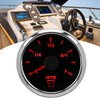 2in Pointer Sewage Gauge 0‑190Ω Signal with Backlight IP67 Waterproof