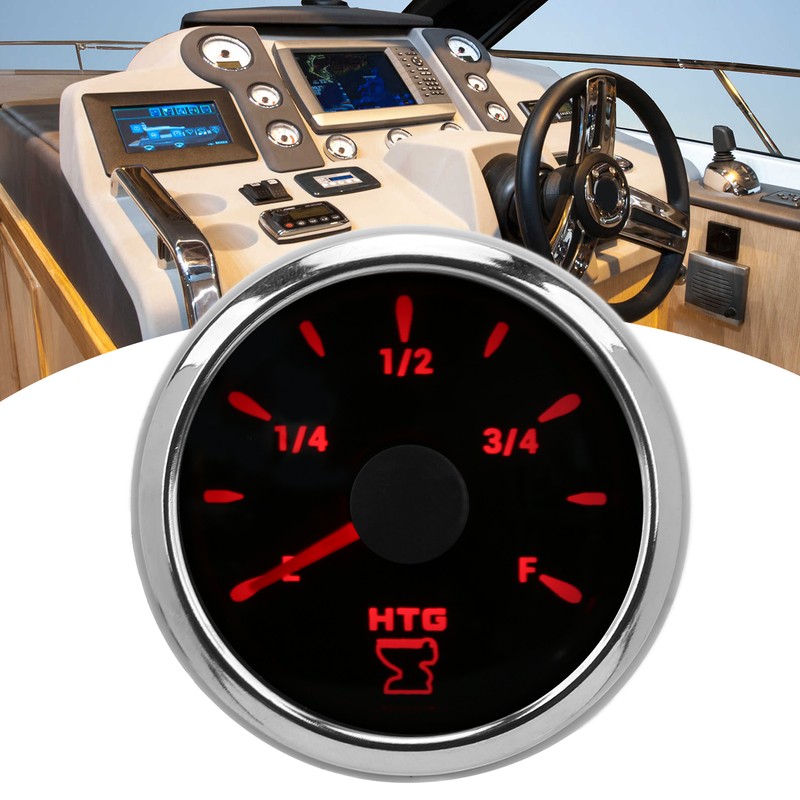 2in Pointer Sewage Gauge 0‑190Ω Signal with Backlight IP67 Waterproof