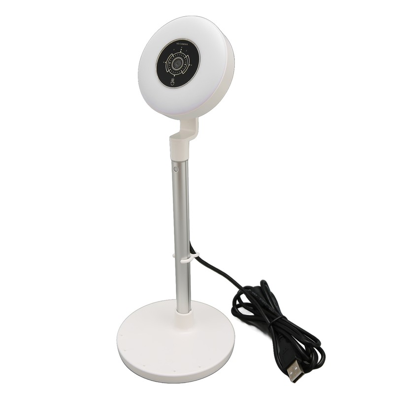 1080P Fill Light Webcam 3 Level Adjustable Fill Light Retractable