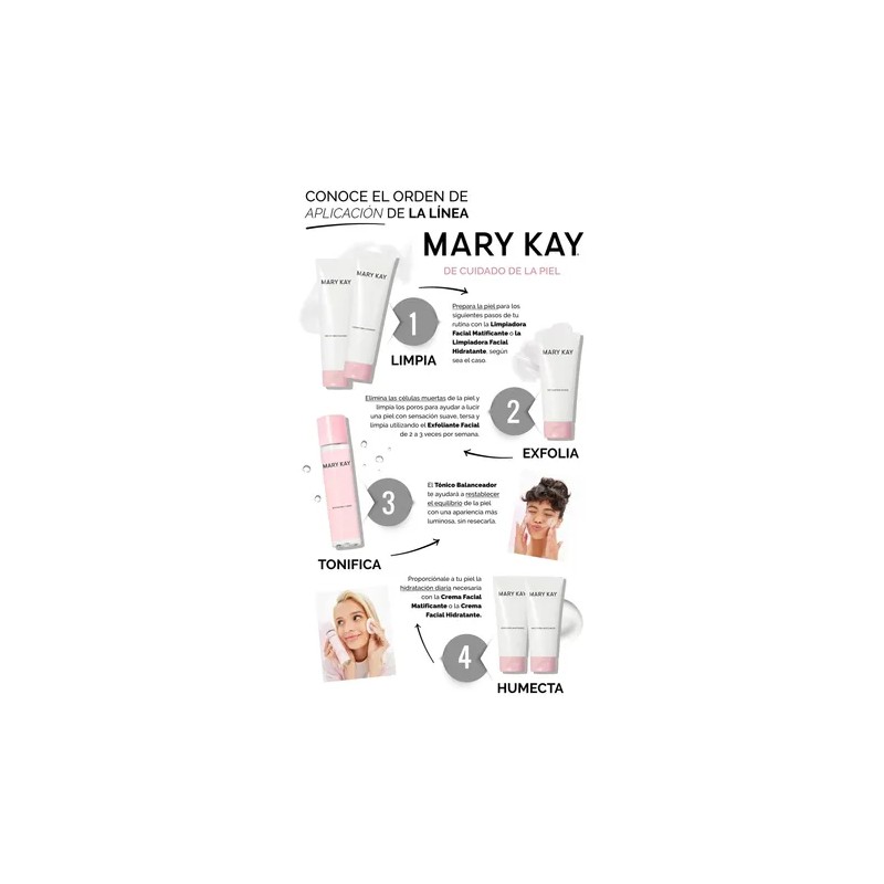 Set Skincare Mary Kay 4 Piezas Cuidado Facial