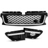 HECASA Front Grille+Air Side Vents Compatible with 2010-2013 Land Rover