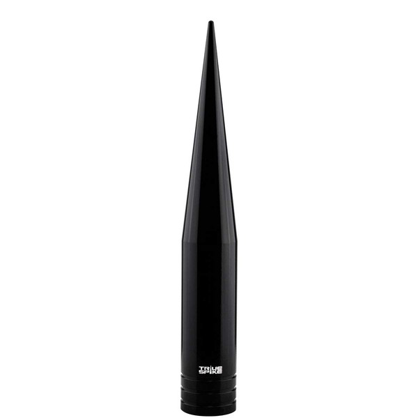 TRUE SPIKE Fat Spike Black Antenna in Heavy Gauge CNC