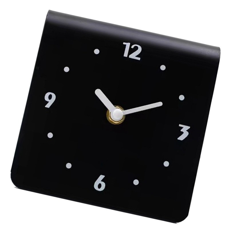 NOENNULL Bedside Clock, Silent Desk Clock, Table Clock, Simple, Modern,