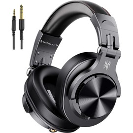  OneOdio A71 Headphones Wired 40mm Driver Monitor Headphones Over Ear 6.35   3.5mm Jack Sealed for Musical Instrument Practice Mixing Music Watching Movies Cell Phone PC MP3/4