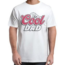 Dad Shirt - Father's Day Shirt - Daddy T Shirt - Gifts for Dad on Father's Day, Birthday, Christmas (White, S)