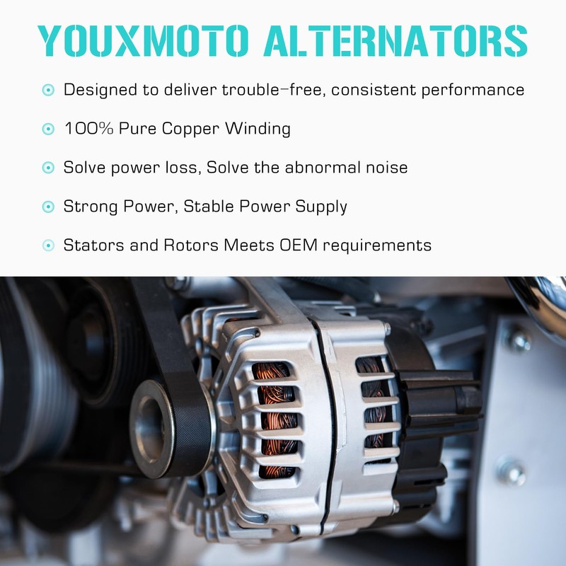 New Alternator Fit for Honda 3.5 3.5L Pilot 2012 2013