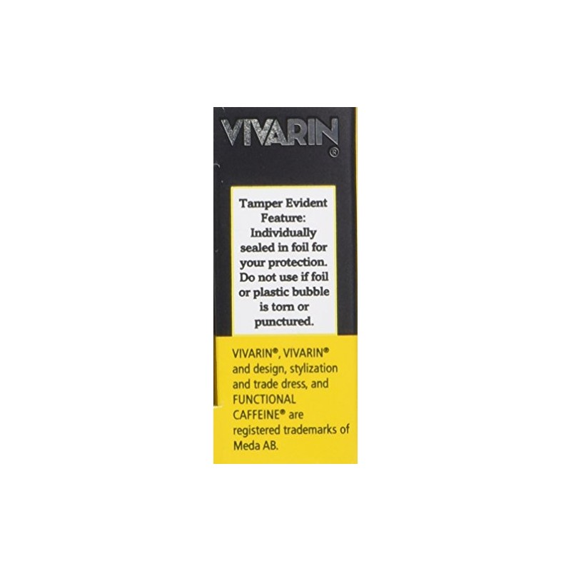 Vivarin, Caffeine Pills, 200mg Caffeine in Each Tablet, Safely and