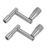 sourcing map Drum Tuning Key Quick Release Z-shaped Drum Keys