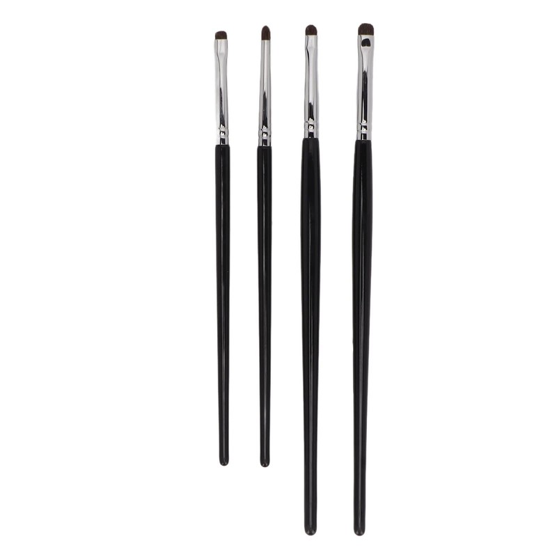 Set de Brochas de Maquillaje para Ojos de 4 Piezas,