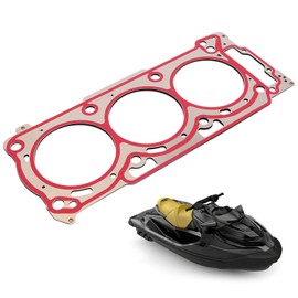 Zcargel Cylinder Head Gasket Kit Fits for Sea Doo 4-Tec GTX Rxp RXT X 230 300 Hp Brp GTX Rxpx Rxtx 300 1630 Ace 2016-2020 Cylinder Gasket Replace 420950772 Cylinder Head Gasket