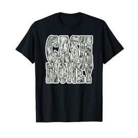 Stacks of Cash Money T-Shirt $100 Bills King Coin Tee T-Shirt