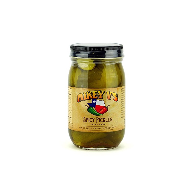 Mikey V's Spicy Carolina Reaper Pickles (3-Pack)