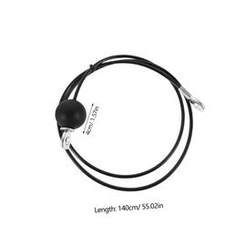 Outanaya Home Workout Pulley System Wire Rope Exercise Components with Replacement Gym Cable Stopper for Muscle Training