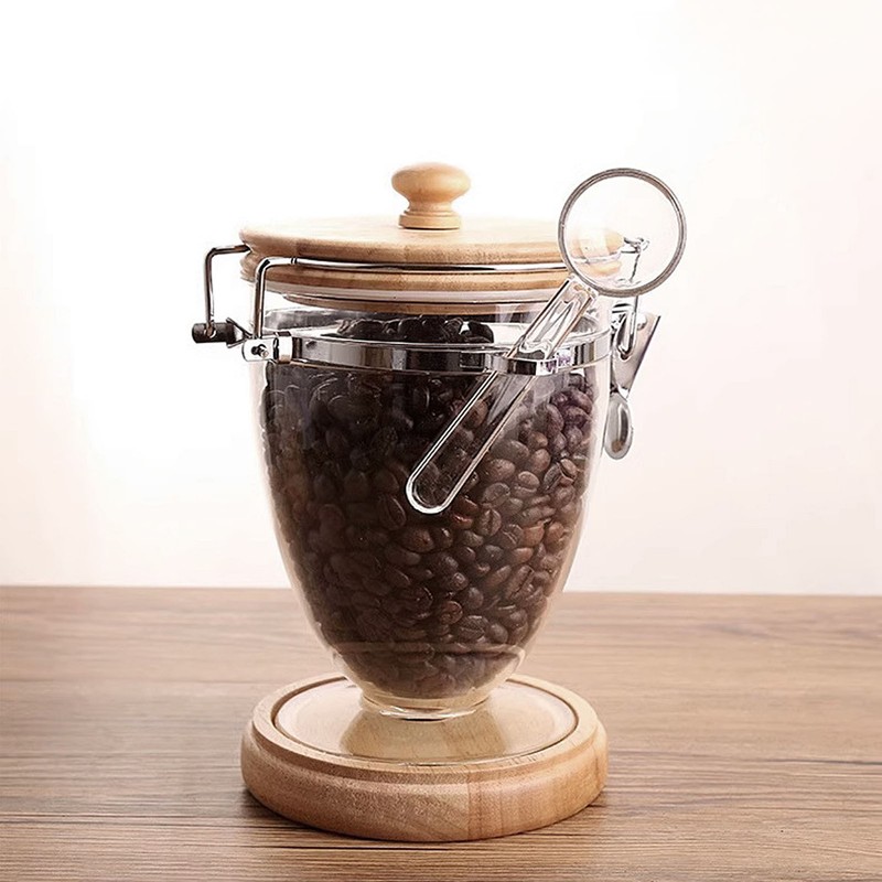 Coffee Bean Container Loose Leaf Tea Coffee Sugar Nuts Canister