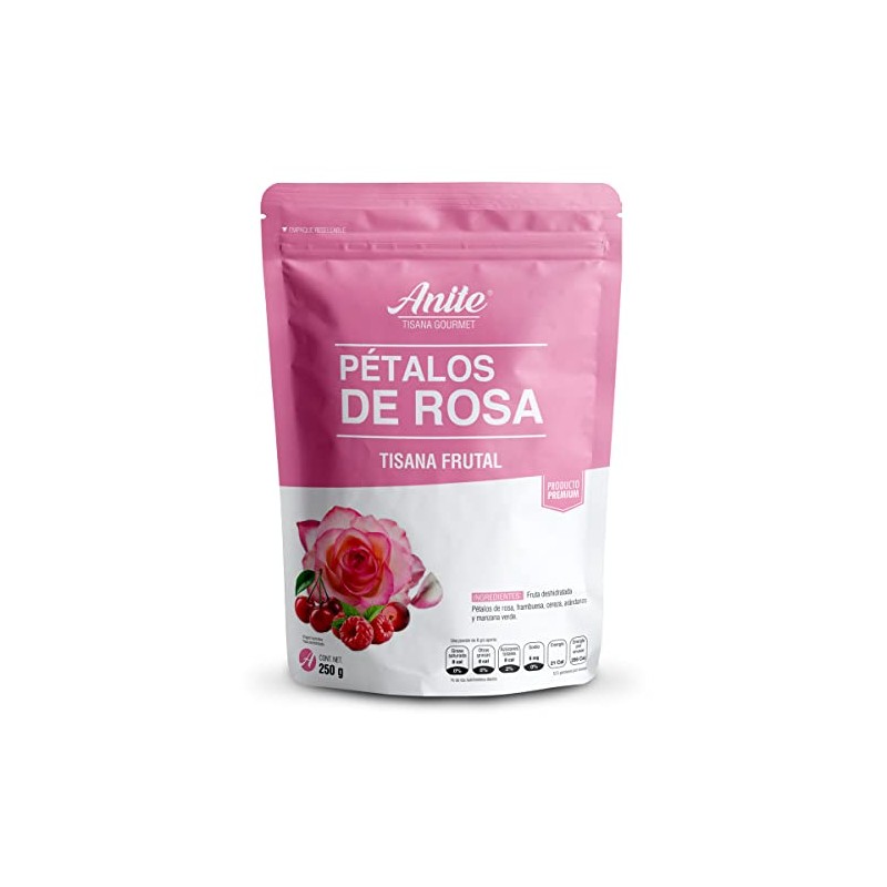 Anite Pétalos de Rosa Bolsa 250 gr Tisana Frutal Gourmet
