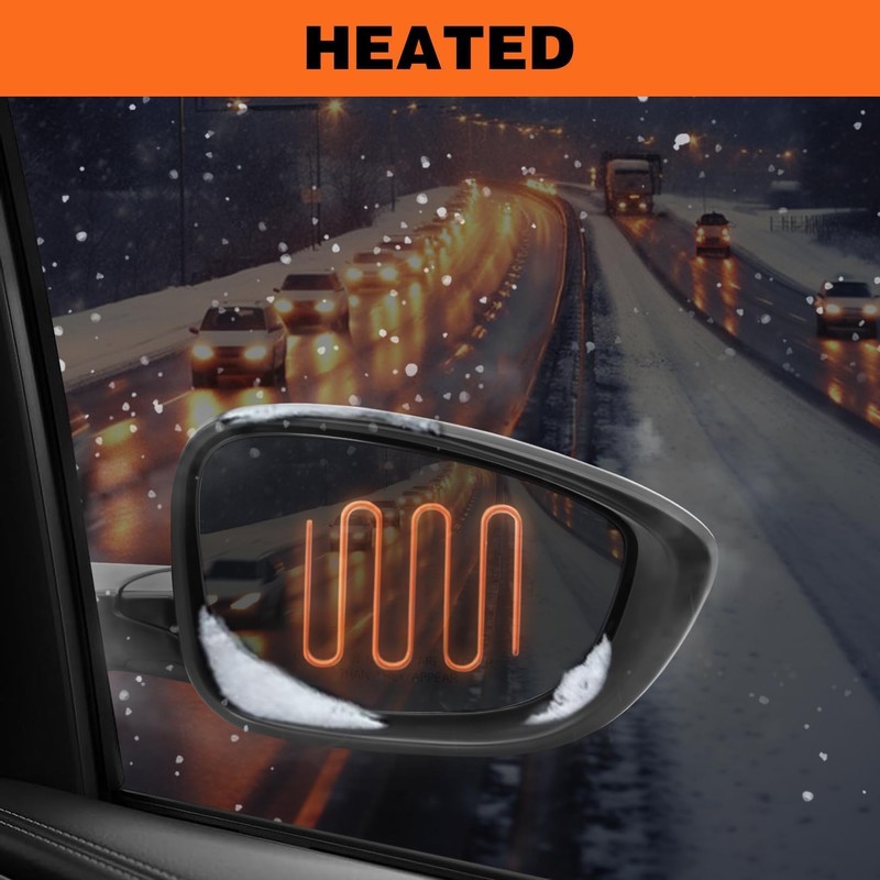 Aspaton Right Passenger Side Mirror Assembly Compatible with 2023-2025 Accord