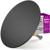 M. ROSENFELD HOME Black Bath Plug Diameter 72 cm -