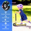 Scooter Replacement Wheels 80mm pair, LED Flash Wheel Maxi Micro