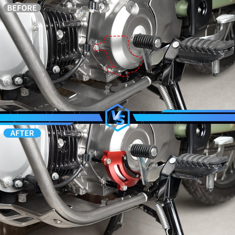 GFARDMOTO Left Engine Cover Engine Stator Crash Guard Cover for