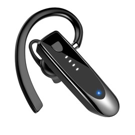 Atheewon Bluetooth Earpiece, Wireless Handsfree with Noise Cancelling Mic, 20Hrs Call Time Bluetooth 5.4 Headset, 180 Hrs Standby Time Headset for Business/Trucker/Driver