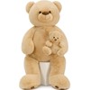 MorisMos Giant 4 Feet Teddy Bear, 51inch Big Mommy with