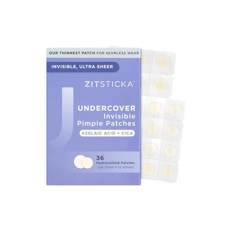 ZitSticka- Parches para granos en la cara y el cuerpo,