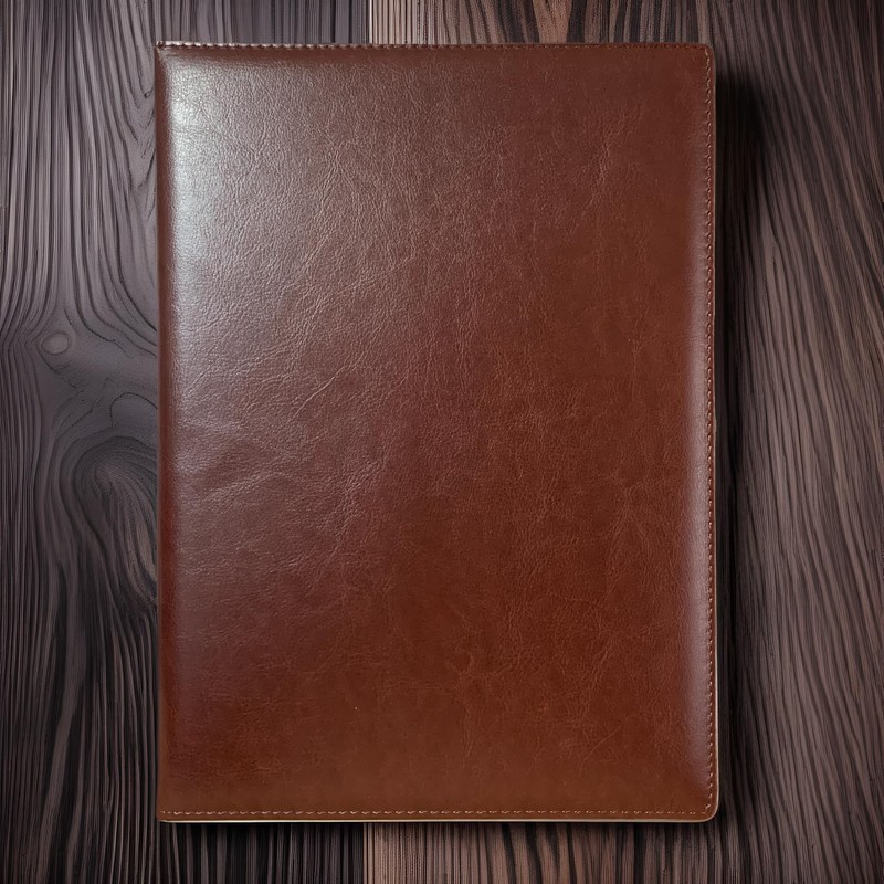 kawauso Certificate Holder, a4 File Menu, Bi-Fold, PU Leather, Holds