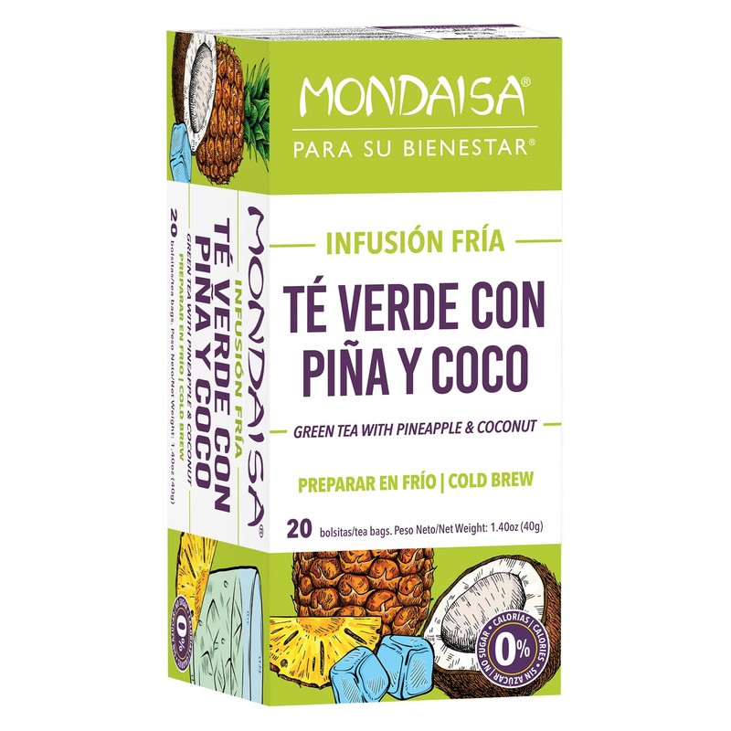 MONDAISA - Cold Brews, 20 tea bags (pack of 4),